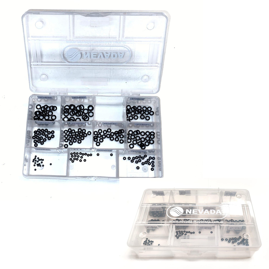 O´RING CALEFON 200 UNID (10 MOD. PRINCIPALES) + CAJA DE REGALO 