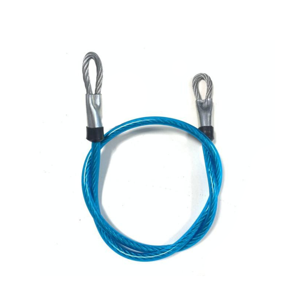 LINGA BICICLETA 1.10 MT LARGO - CABLE 4MM 