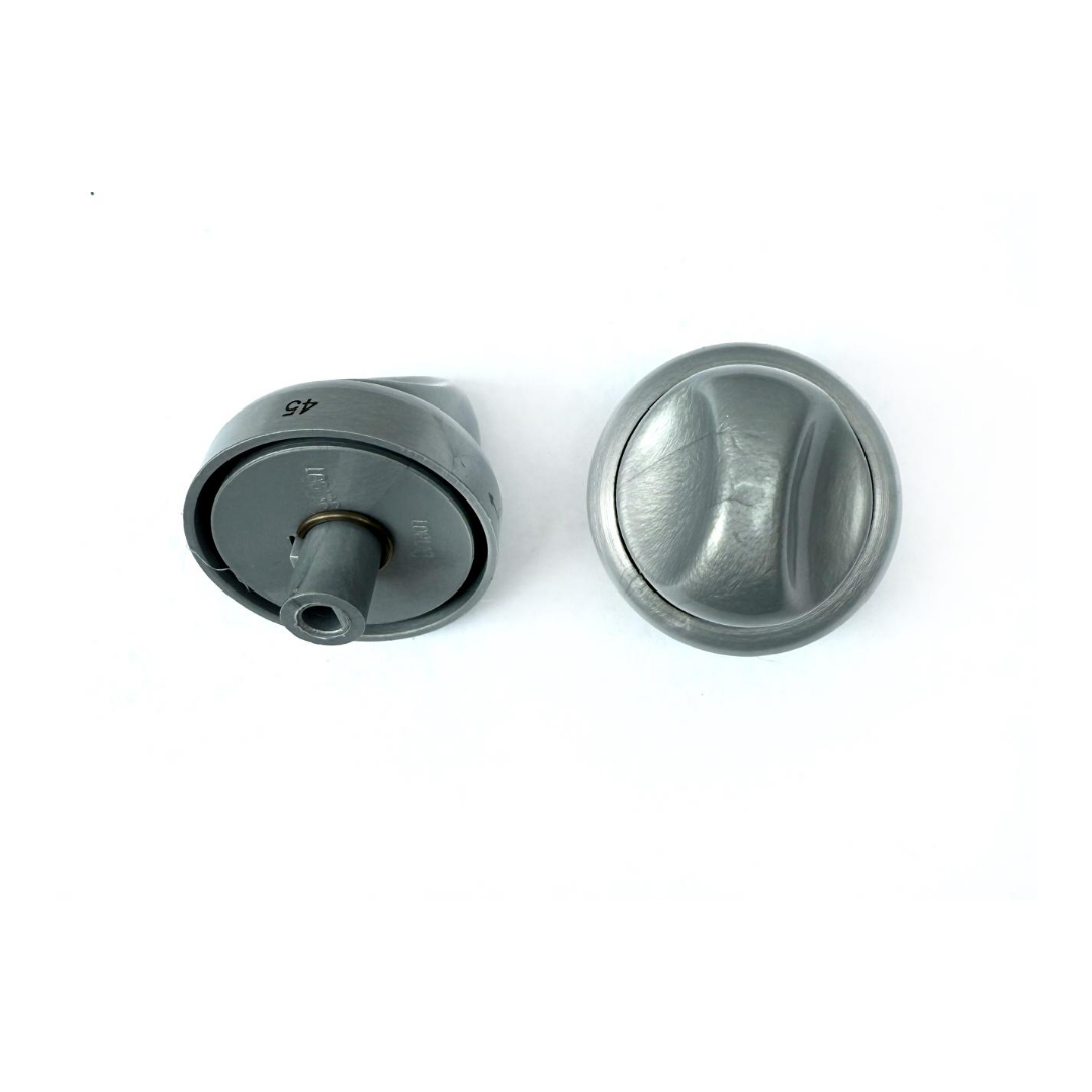 PERILLA COCINA DOMEC 2016 TIMER 6MM C/ ARRIBA METALIZADA x 6