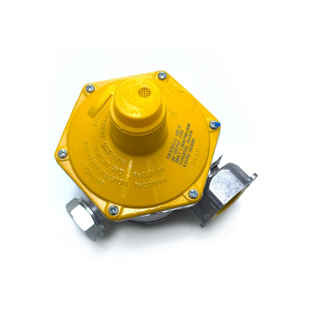 REGULADOR P/G/N 4B 2 ET 6M3 SIN FLEXIBLE -NICHO- MI-RE 